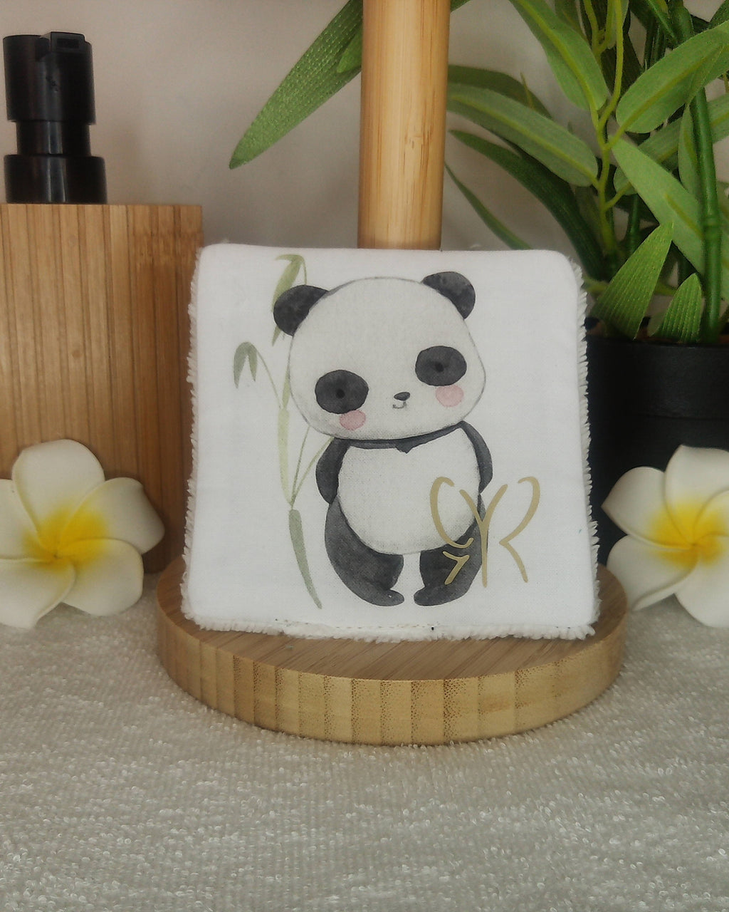 LINGETTES lavables zéro déchet – bambou & coton – motifs ANIMAUX