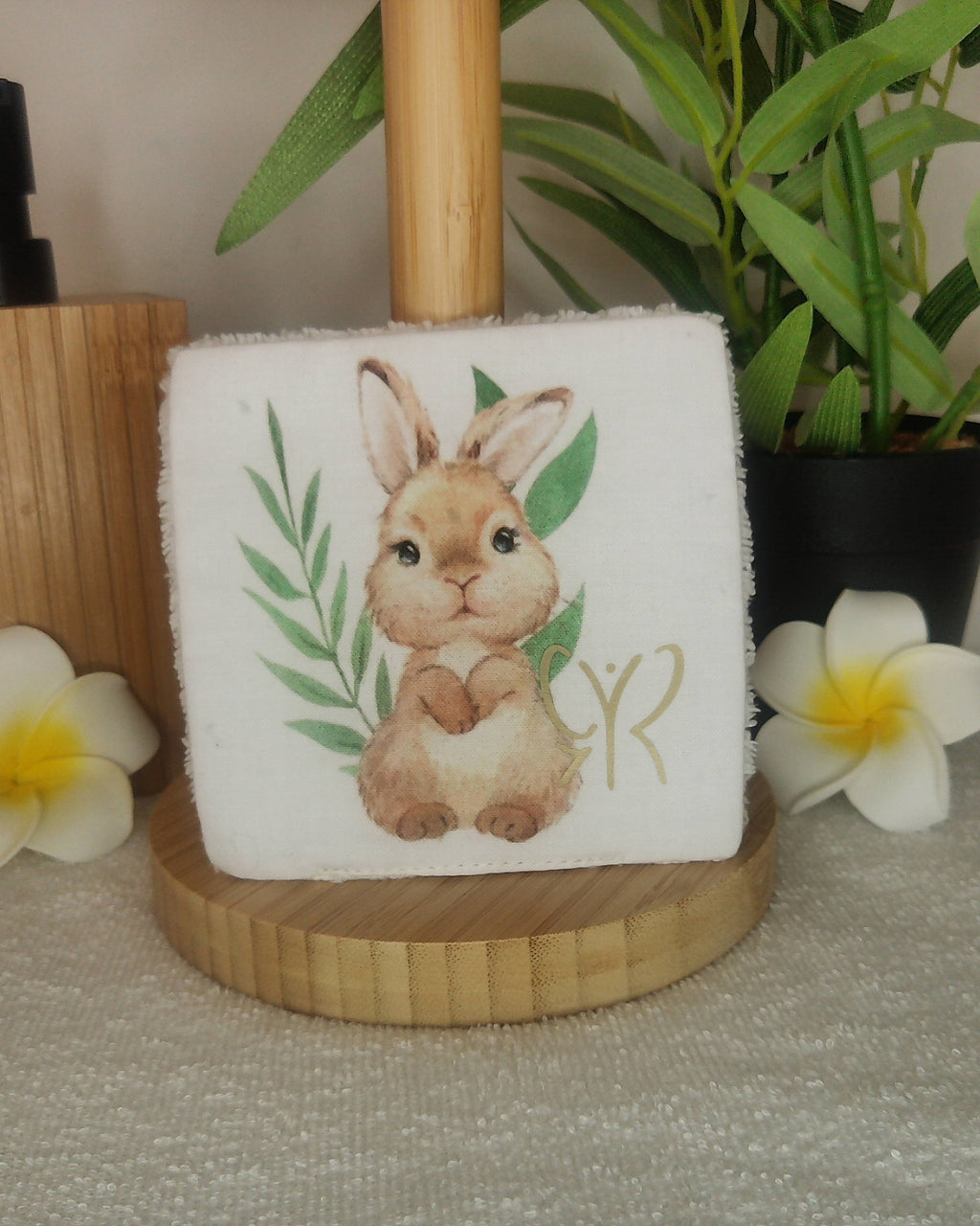 LINGETTES lavables zéro déchet – bambou & coton – motifs ANIMAUX
