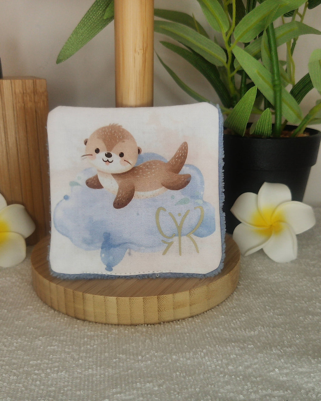 LINGETTES lavables zéro déchet – bambou & coton – motifs ANIMAUX