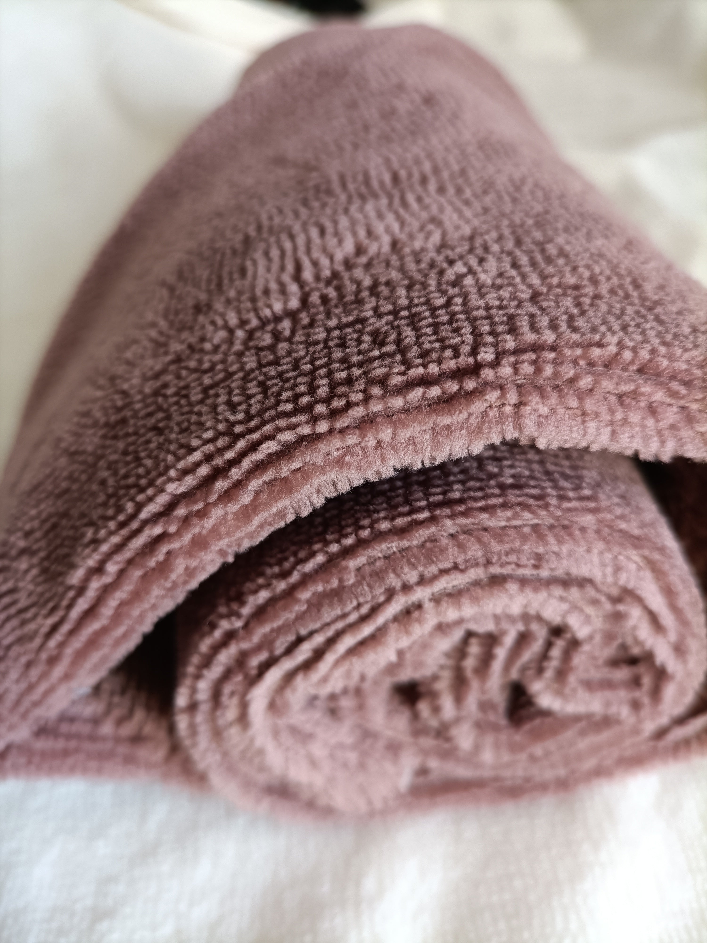 B - SERVIETTE Visage 45x70 - Serviette de toilette main/Visage - Homme/Femme - Bambou