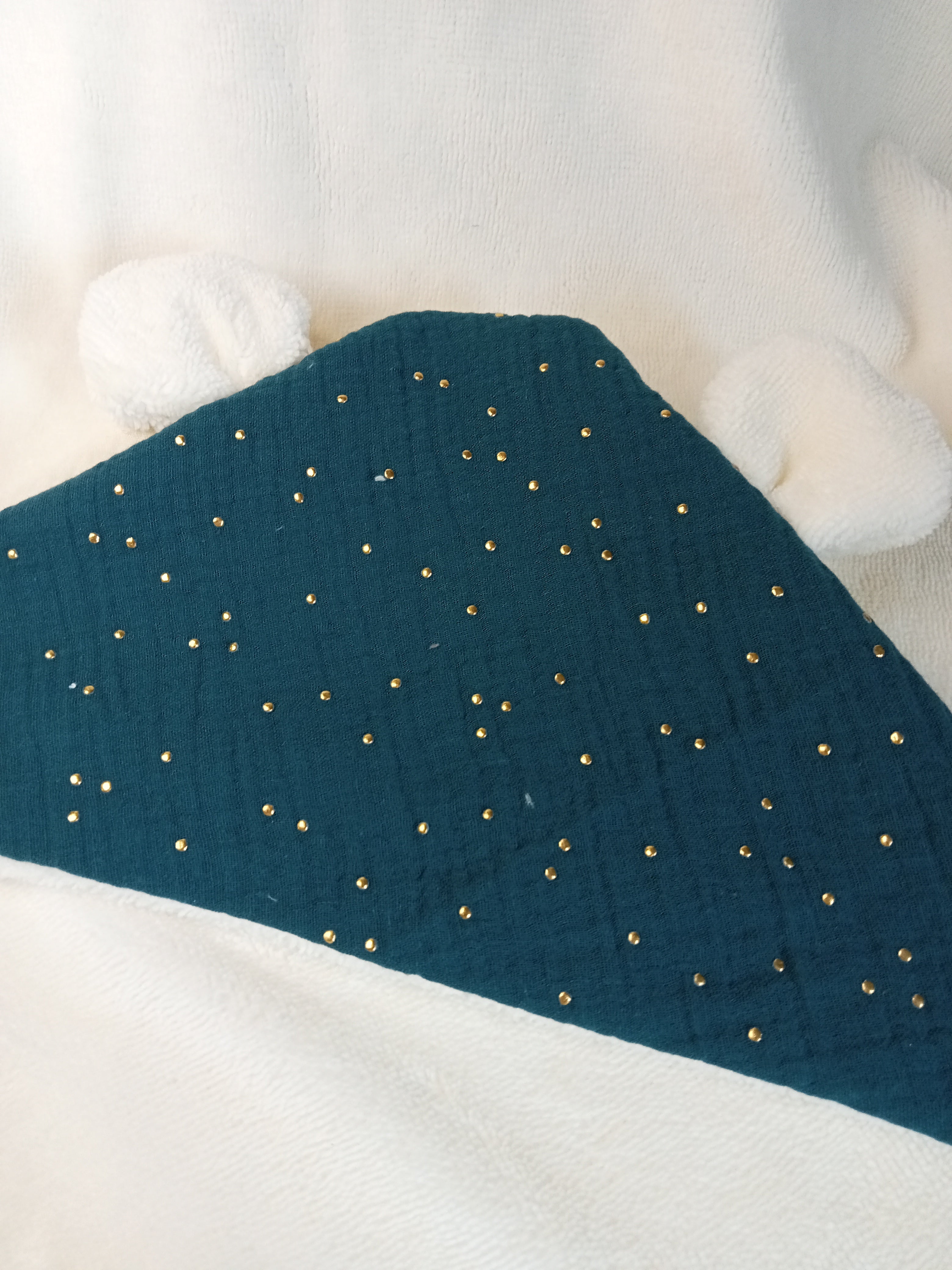 A - CAPE de bain BB  WRAP - L'INCONTOURNABLE Classique - Bambou - sortie/Serviette de bain - Naissance