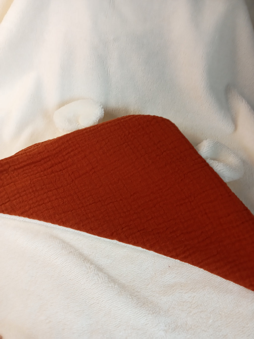 A - CAPE de bain BB  WRAP - L'INCONTOURNABLE Classique - Bambou - sortie/Serviette de bain - Naissance