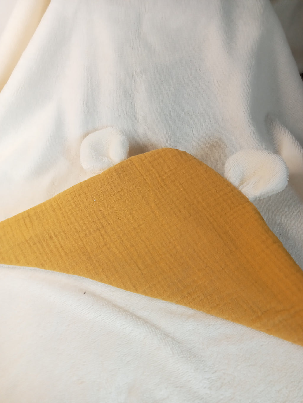 A - CAPE de bain BB  WRAP - L'INCONTOURNABLE Classique - Bambou - sortie/Serviette de bain - Naissance