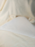 A - CAPE de bain BB  WRAP - L'INCONTOURNABLE Classique - Bambou - sortie/Serviette de bain - Naissance