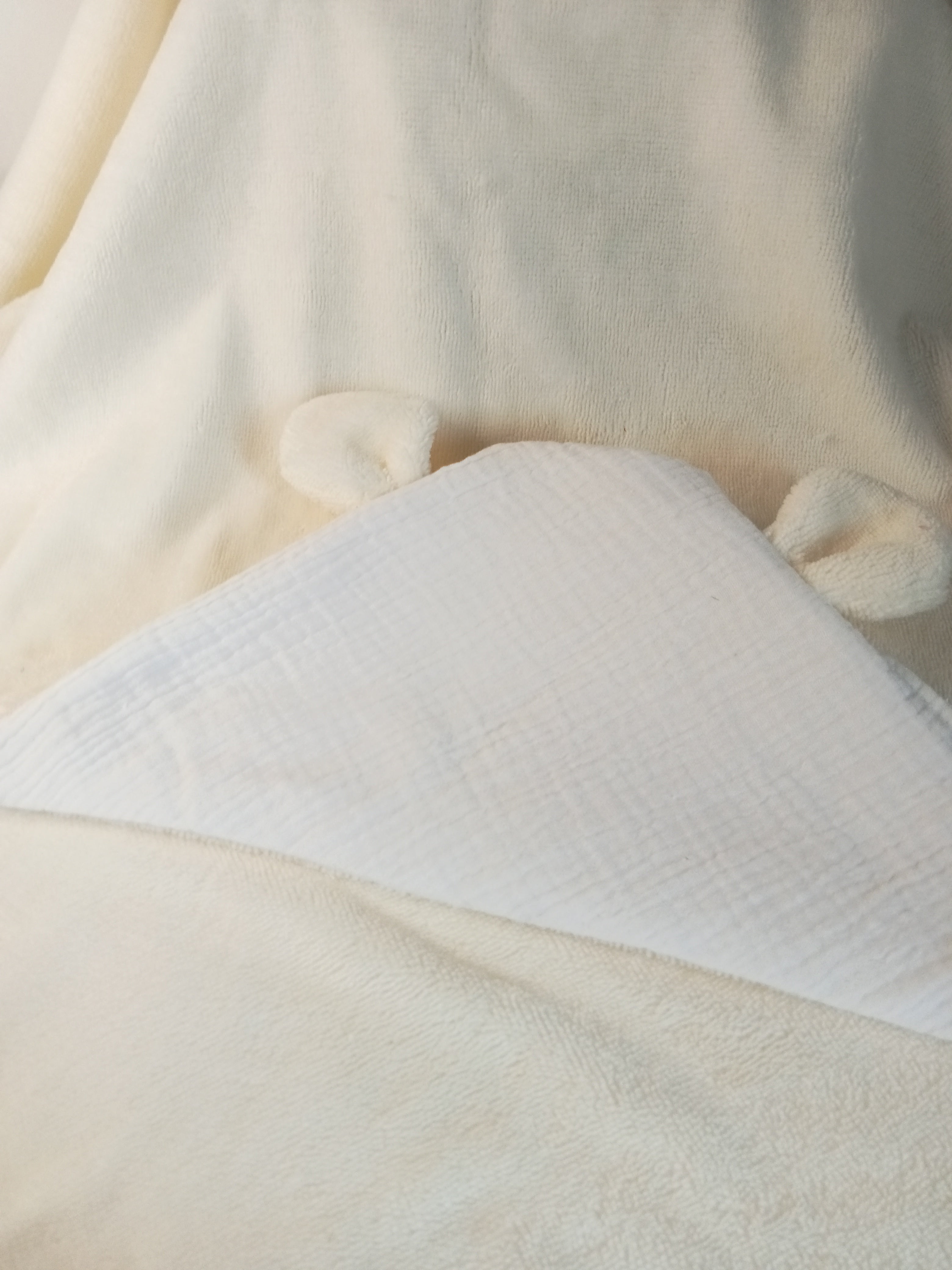 A - CAPE de bain BB  WRAP - L'INCONTOURNABLE Classique - Bambou - sortie/Serviette de bain - Naissance