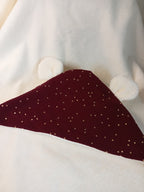 A - CAPE de bain BB  WRAP - L'INCONTOURNABLE Classique - Bambou - sortie/Serviette de bain - Naissance