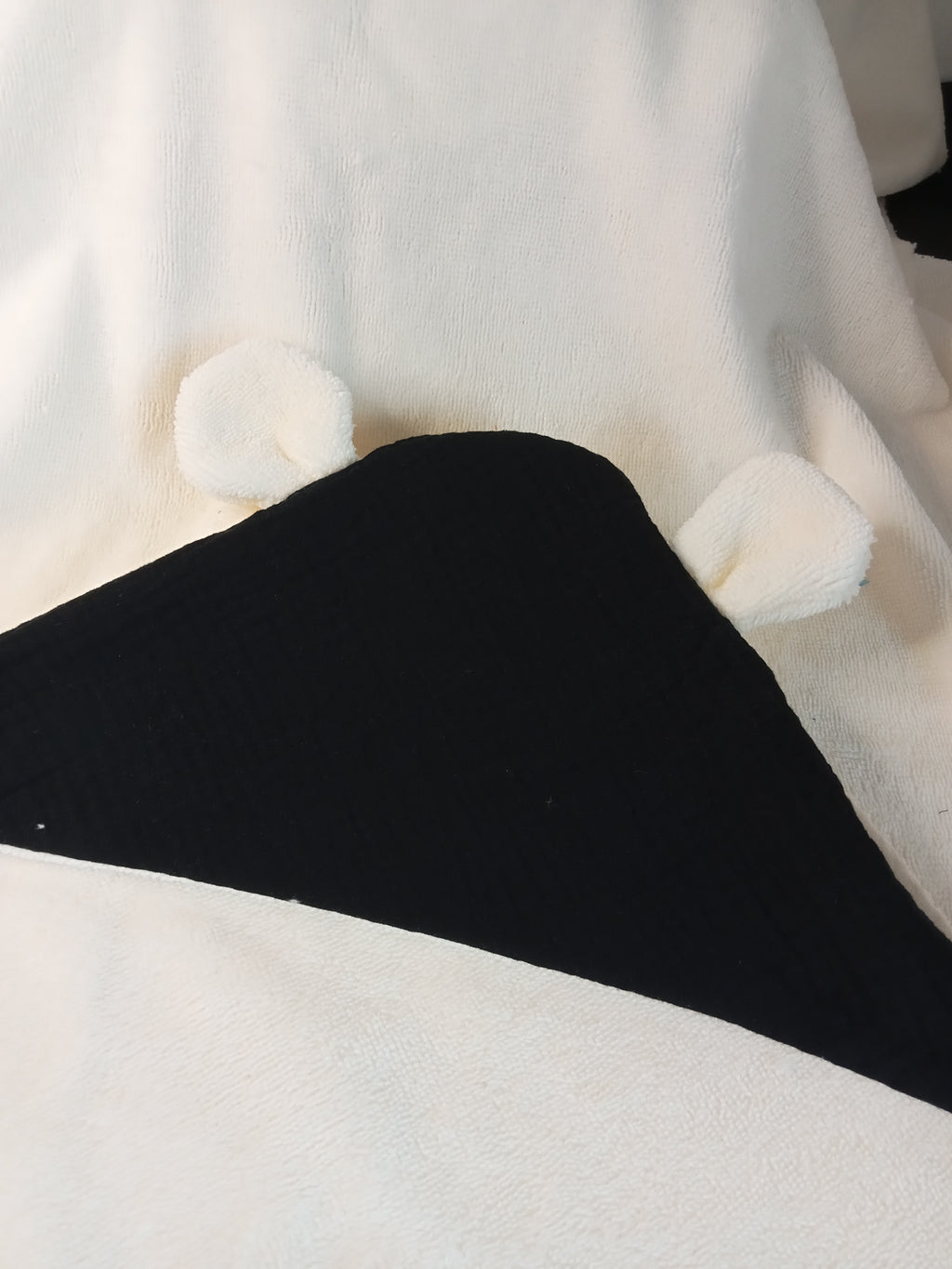 A - CAPE de bain BB  WRAP - L'INCONTOURNABLE Classique - Bambou - sortie/Serviette de bain - Naissance