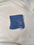 Lingettes Bambou - simple face - carré coton lavable - zéro déchet