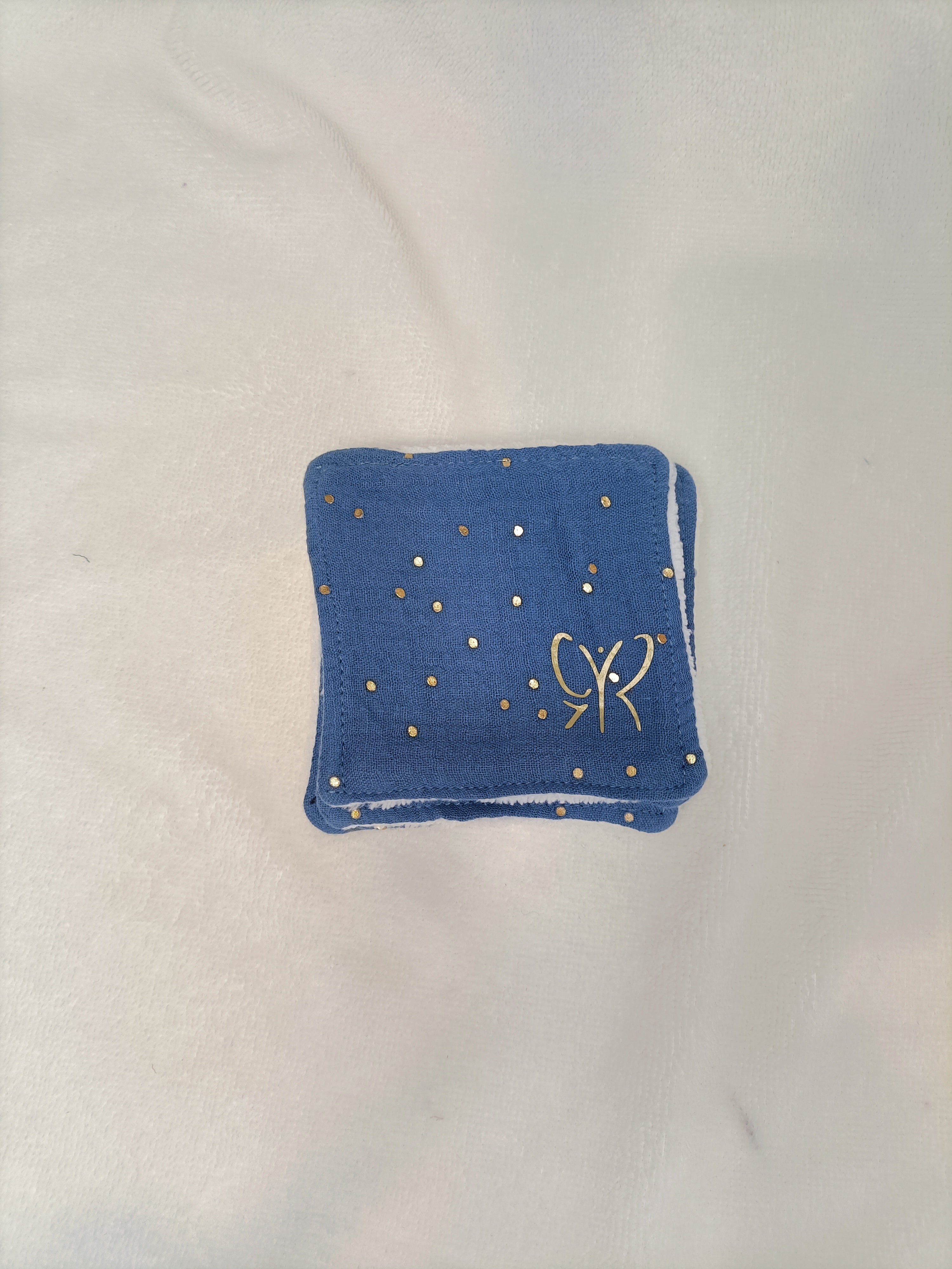 Lingettes Bambou - simple face - carré coton lavable - zéro déchet