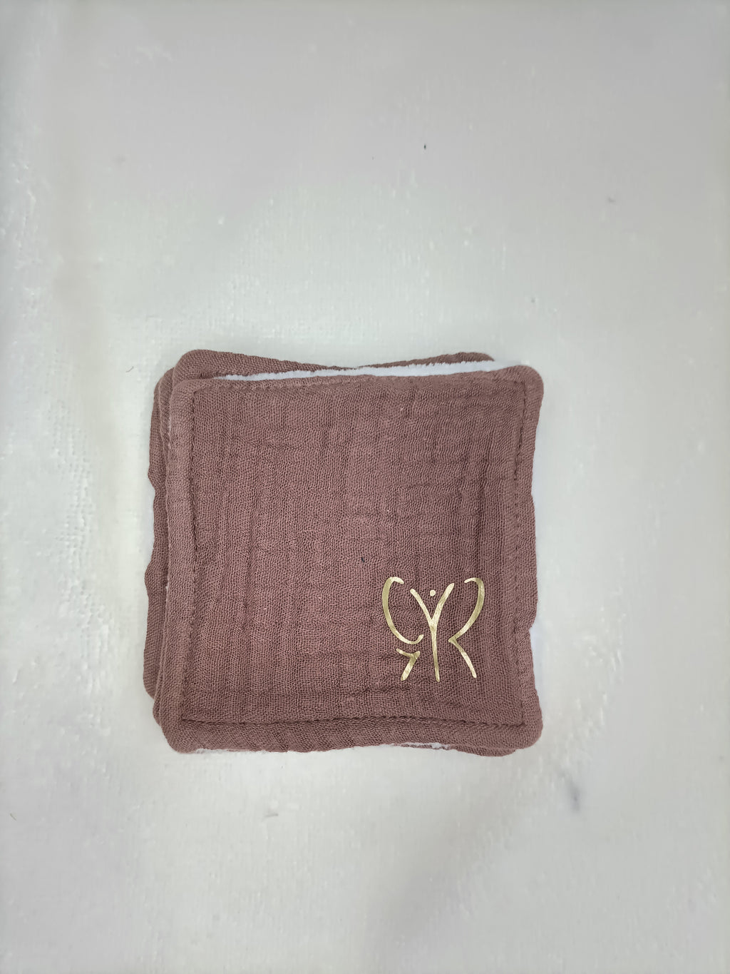 Lingettes Bambou - simple face - carré coton lavable - zéro déchet