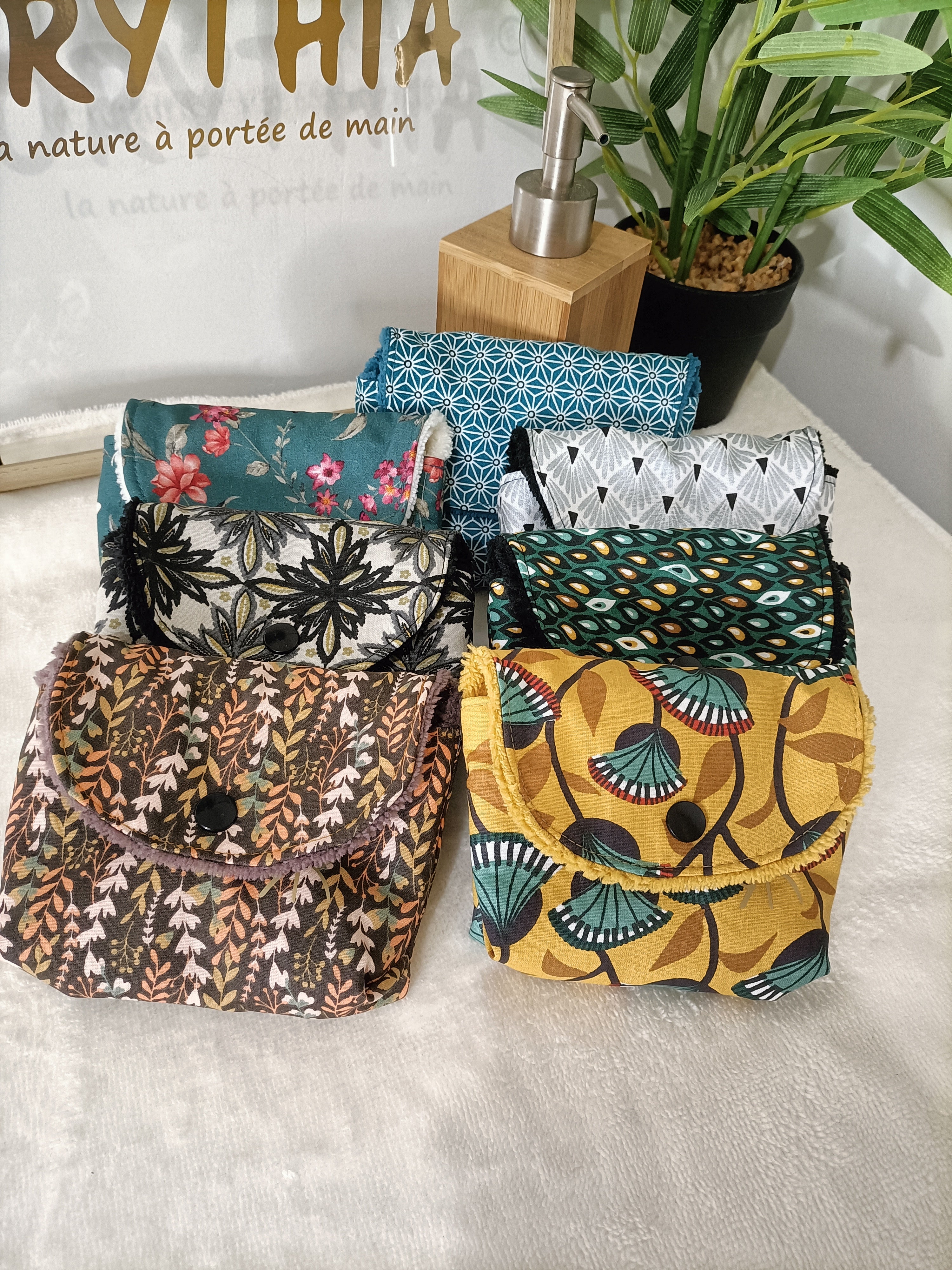 Pochettes à savon - imperméable INT2RIEUR BAMBOU