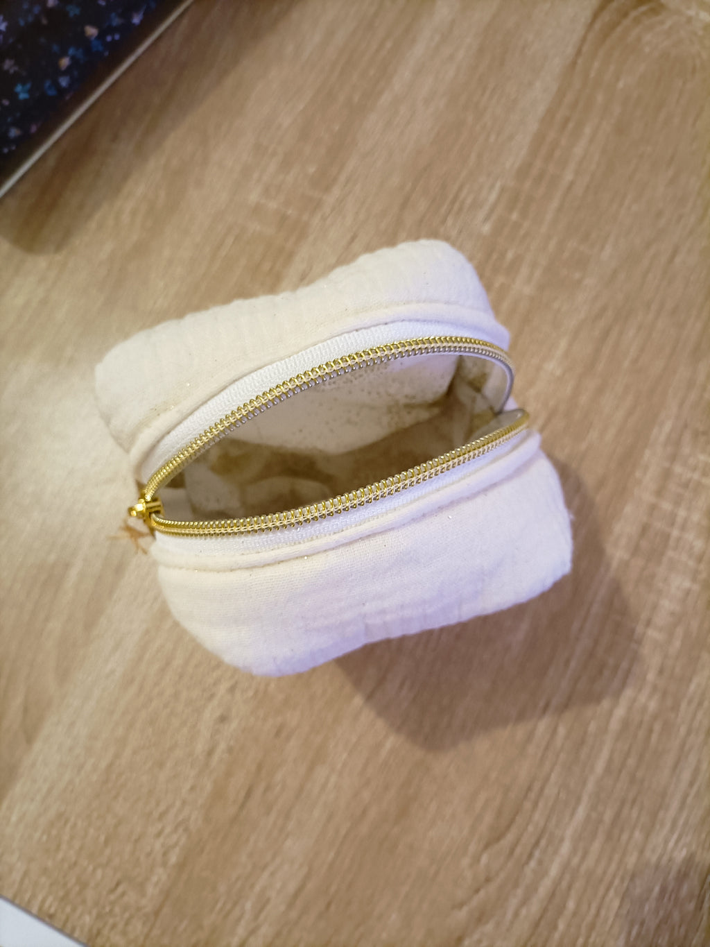 Pochettes à lingette - panière à zip