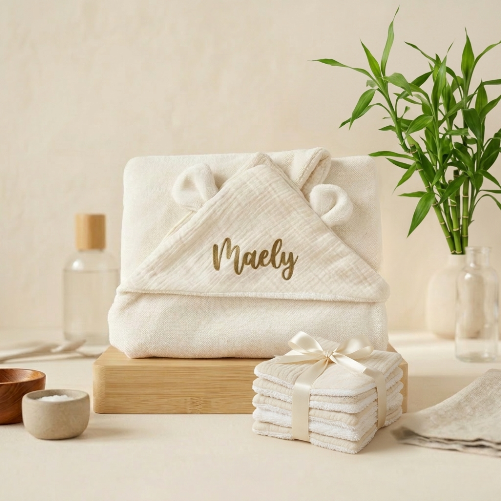 BOX CADEAU - CAPE DE BAIN bébé – L’Incontournable Classique