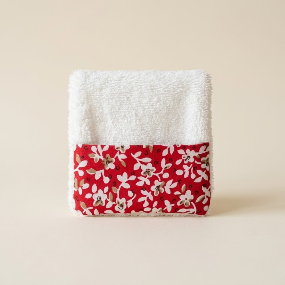 LINGETTES lavables – REVERSIBLES - BLANC