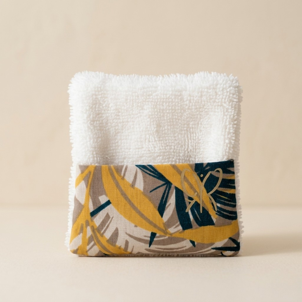 LINGETTES lavables – REVERSIBLES - BLANC