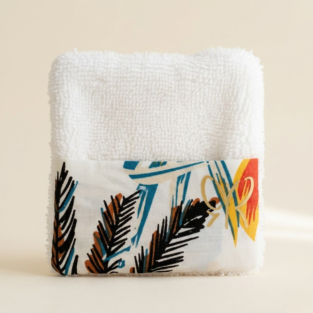 LINGETTES lavables – REVERSIBLES - BLANC