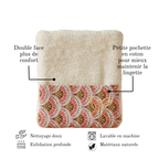 LINGETTES lavables – REVERSIBLES - BLANC
