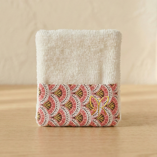 Lingette en bambou Reversible - idéale pour le démaqquillage ou le nettoyage en profondeur de la peau en douceur