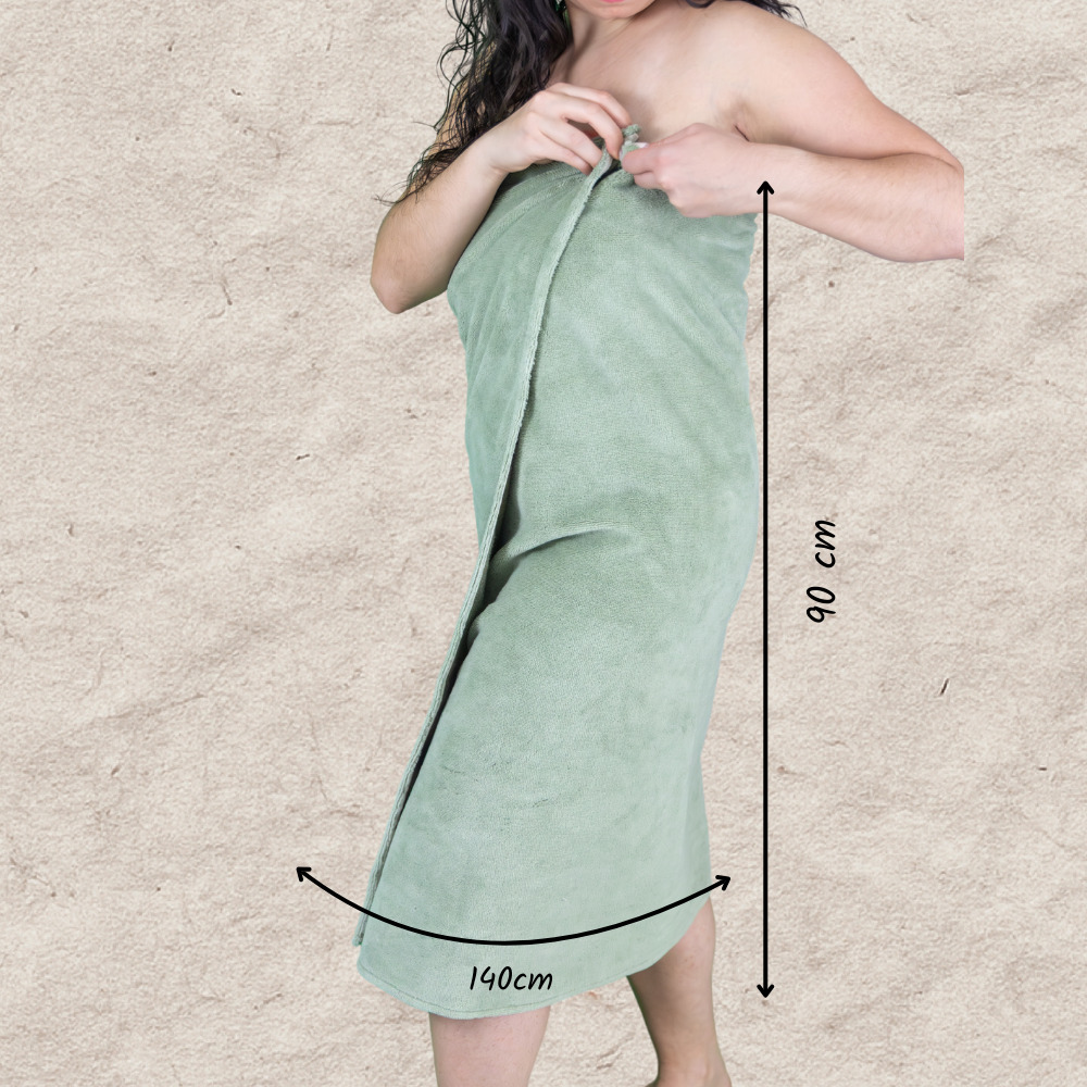 Serviette de bain 90×140 cm en bambou Oeko‑Tex – Ultra‑douce & absorbante – Personnalisable