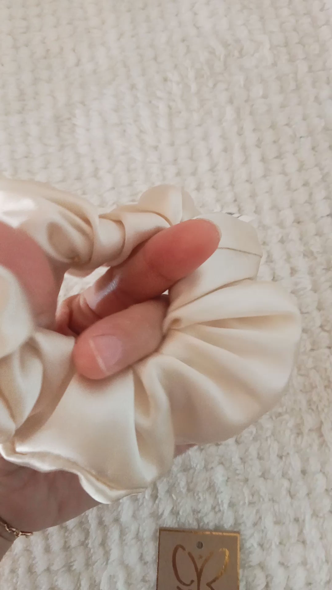 CHOUCHOU 100% SOIE - SCRUNCHIES