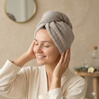 SERVIETTE Cheveux – Turban